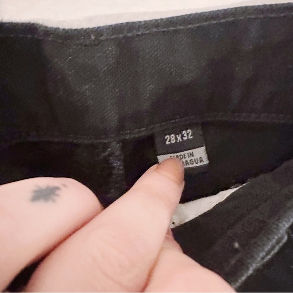 Carhartt Men's Black Pants Utility Cargo - Picture 5 of 10